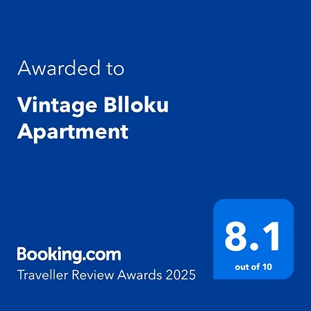 Vintage Blloku Apartmán